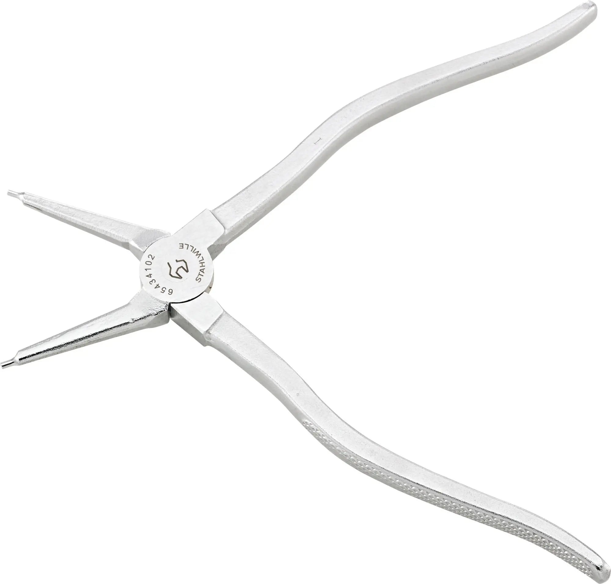 Stahlwille Chrome-Plated Internal Circlip Plier, J3 - ST 65434103 Stahlwille