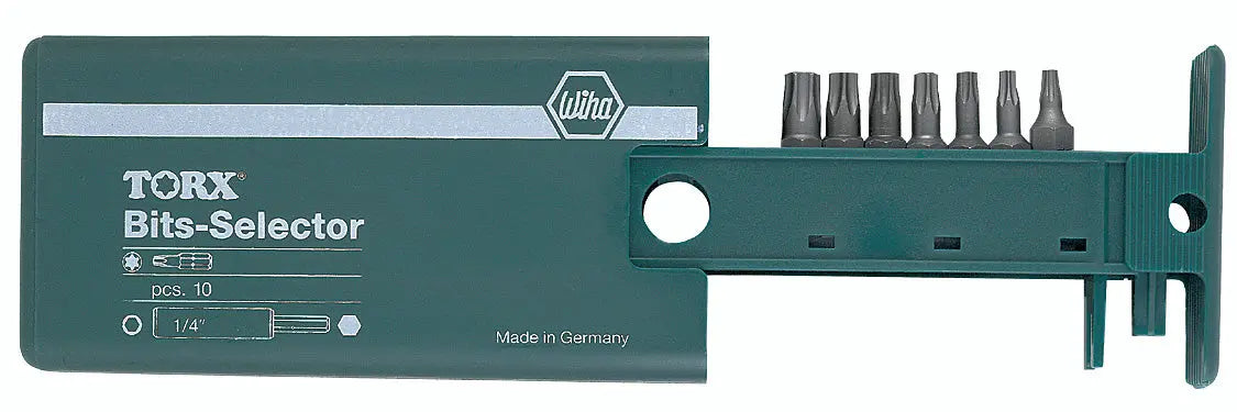 Wiha 70190, Security TORX® Bit Selector 7Pc T7-T25s Wiha