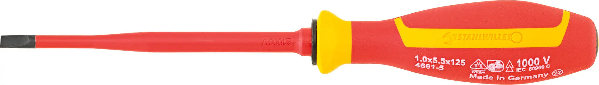 Stahlwille Set of 6 VDE Slotted and Phillips Screwdriver with TCS Insert - ST 96838816 Stahlwille