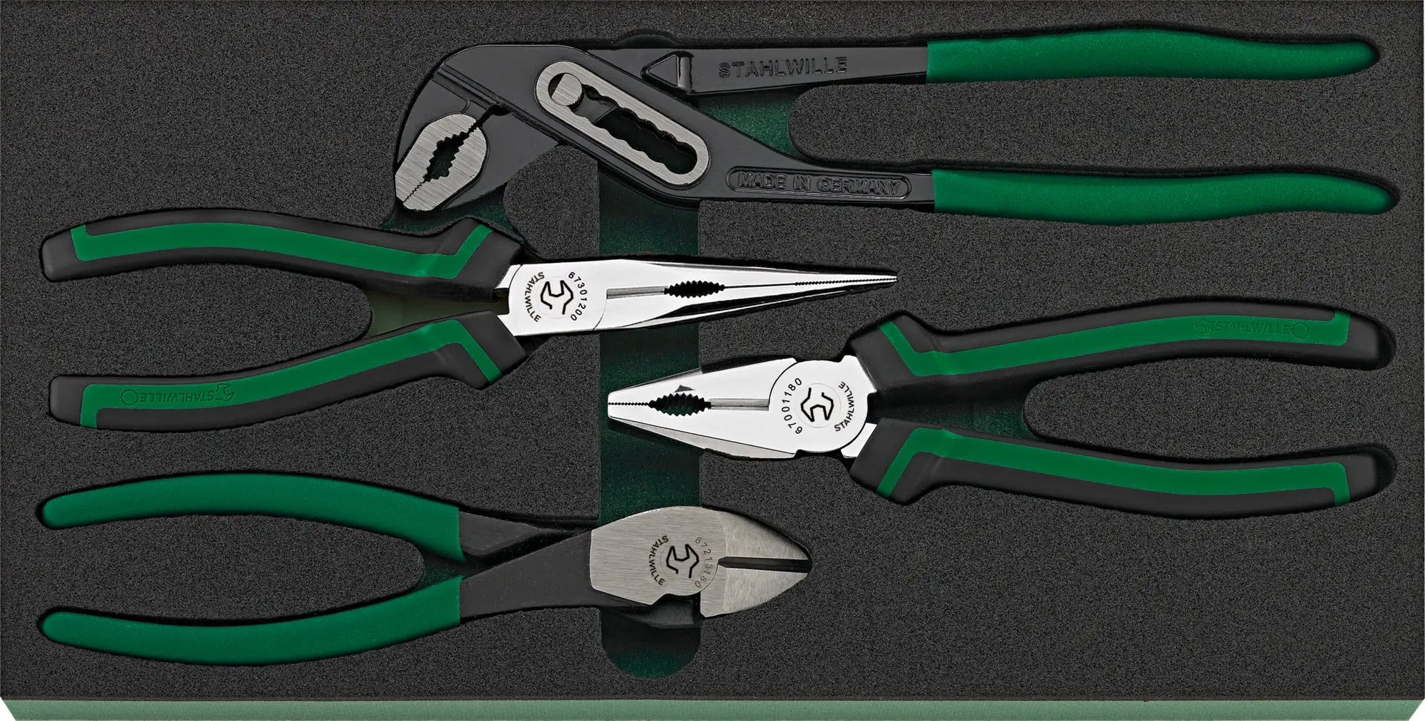 Stahlwille Set of 250 Assortment Tools with Tool Trolley, 1001mm Width - ST 98830234 Stahlwille