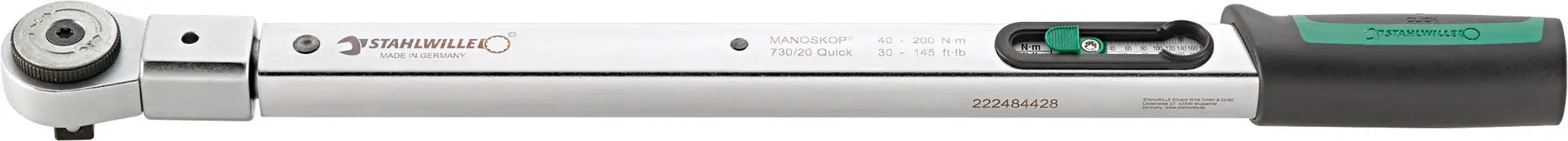 Stahlwille MANOSKOP Torque Wrench, 20 - ST 96504020 Stahlwille