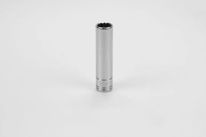 SK Tools - Socket Chrome 1/4dr Deep 12pt 9mm - 44708 SK Tools
