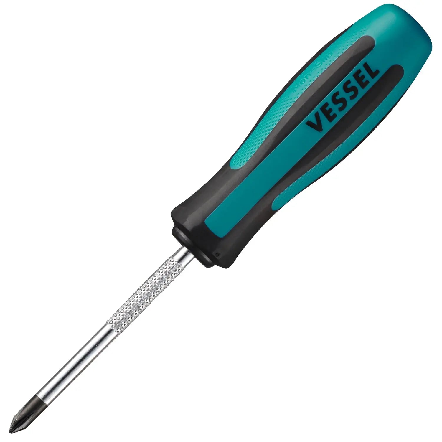 Vessel Tools Megadora Standard Screwdriver, PH1 x 75mm - VL 900P175 Vessel Tools