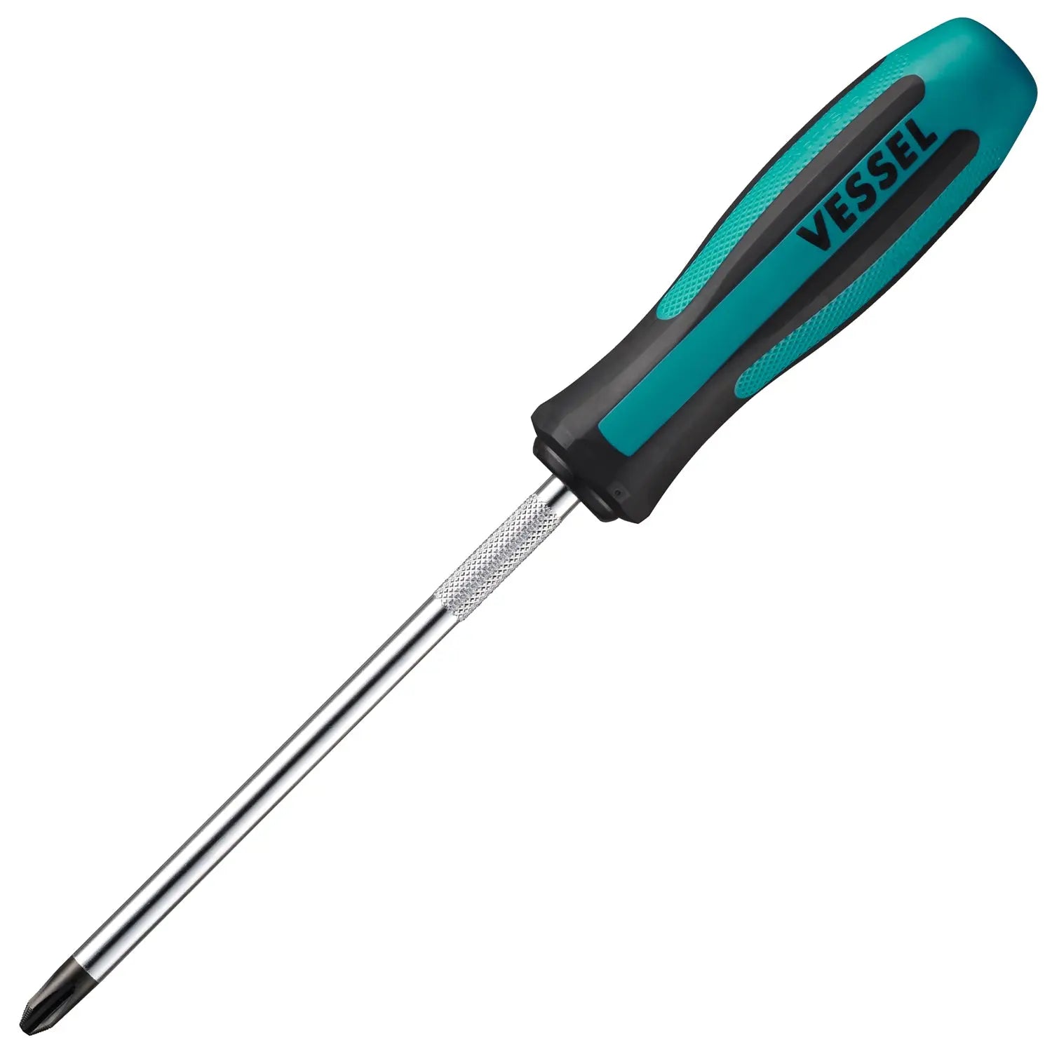Vessel Tools Megadora Standard Screwdriver, PH3 x 150mm - VL 900P3150 Vessel Tools