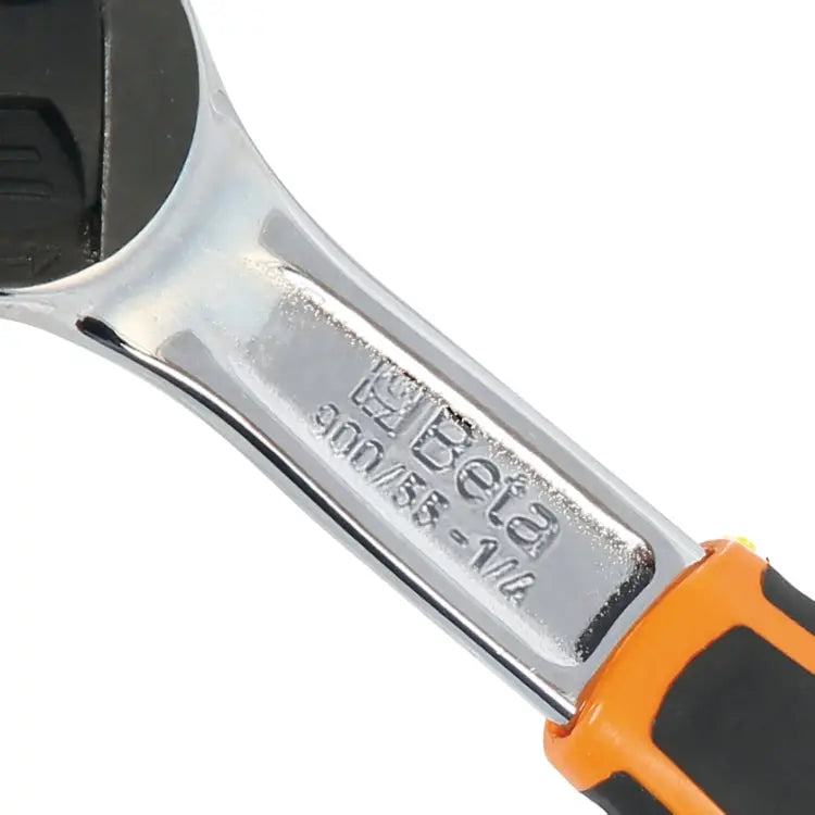 Beta Tools (Article# 900HS/55) 1/4 in Male Square Drive Reversible Ratchet with H-SAFE Anti-Fall System - BT 009004155 