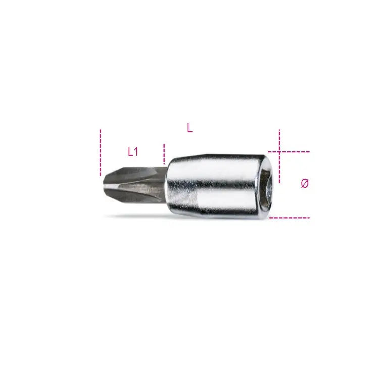 Beta Tools (Article# 900PH 4) Socket Drivers for Cross Head Phillips Screws - BT 009000704 