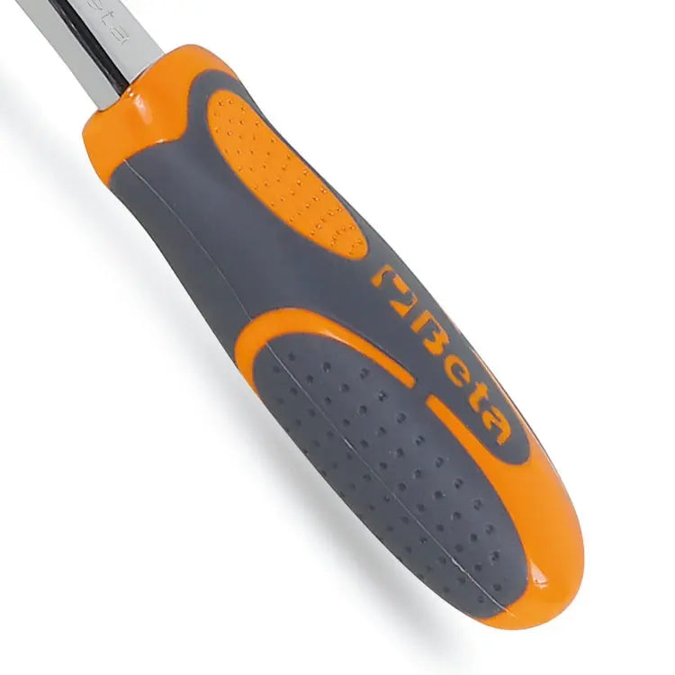 Beta Tools (Article# 900/55Z) 1/4 in Male Square Drive Chromium-Plated Reversible Ratchet with 72-Tooth Mechanism - BT 009000882 