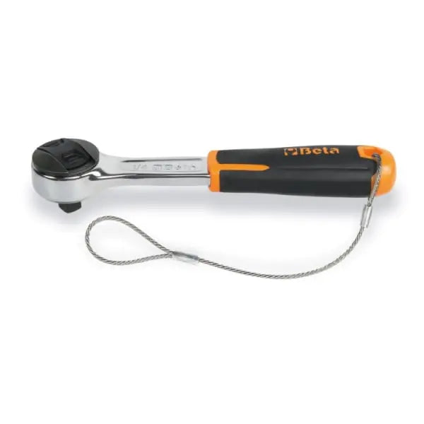 Beta Tools (Article# 900HS/55) 1/4 in Male Square Drive Reversible Ratchet with H-SAFE Anti-Fall System - BT 009004155 