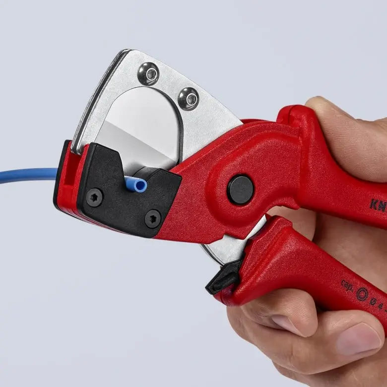 Knipex Pneumatic Hose Cutter, 7-1/4 in - KN 90 10 185 SBA Knipex