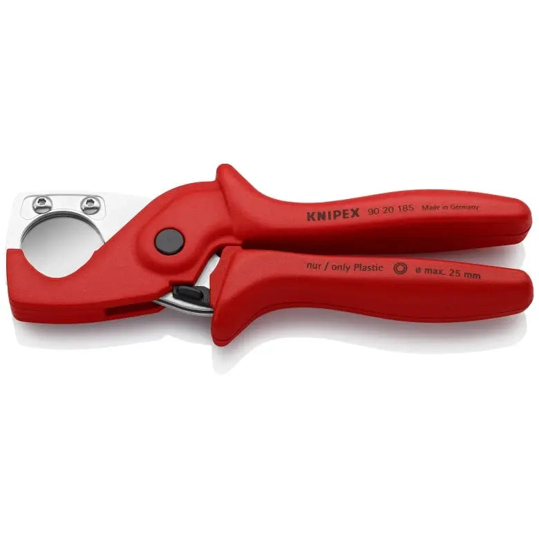 Knipex PlastiCut Flexible Hose and PVC Cutter, 7-1/4 in - KN 90 20 185 SBA Knipex