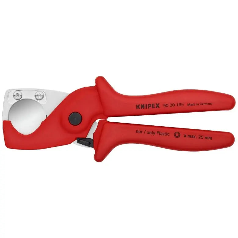 Knipex PlastiCut Flexible Hose and PVC Cutter, 7-1/4 in - KN 90 20 185 SBA Knipex