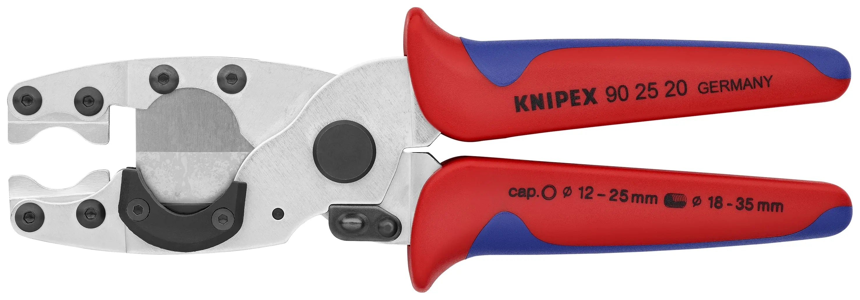 Knipex 90 25 20 KN | PVC Pipe Cutter, Chrome, Multi-Component Knipex