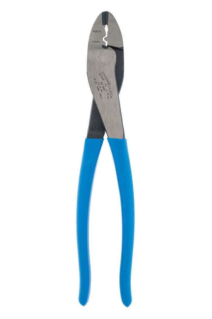 Wright Tool Crimping Tool with Center Cutter, 9-1/2 in - WT 9C909
