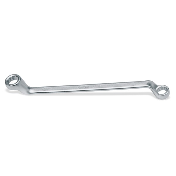 Beta Tools (Article# 90AS 11/16X13/16) 11/16 x 13/16 Double End, 12 Point Deep Offset Box End Wrench, Chrome-Plated - BT 900233