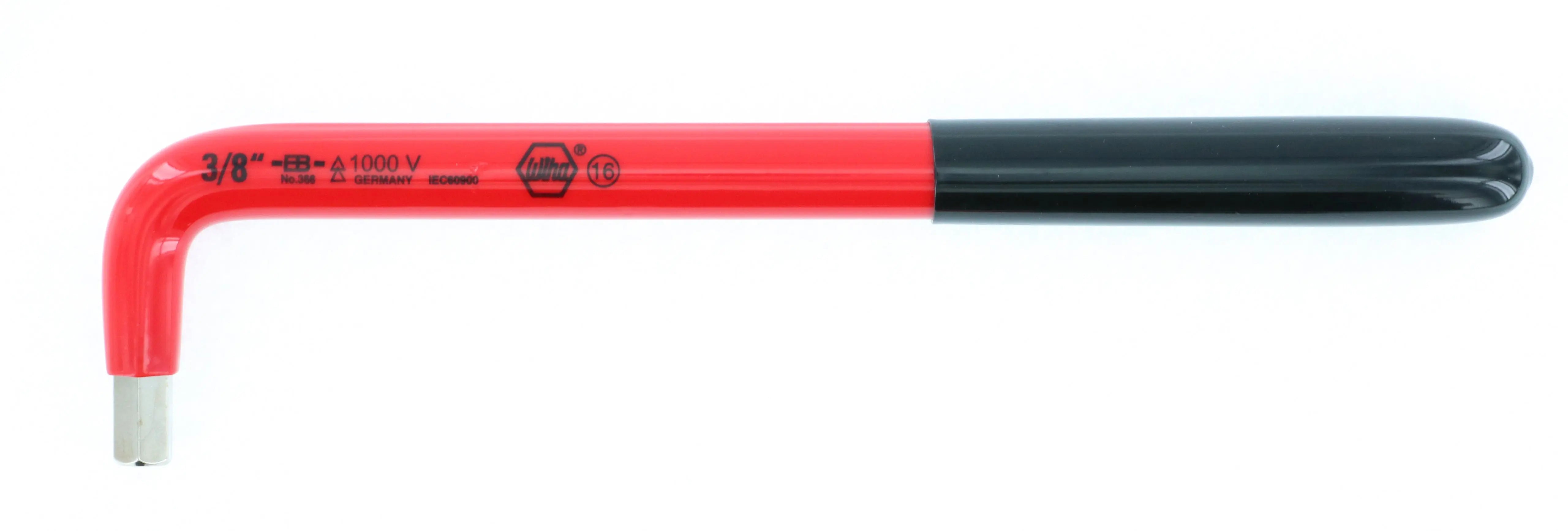 Wiha 13662, Insulated Inch Hex L-Key 3/8" Wiha