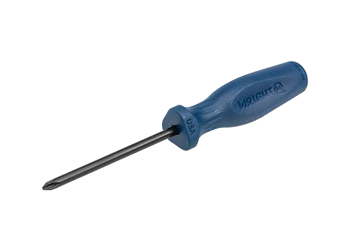 Wright Tool Large Ergonomic Handle Phillips Screwdriver 6 in Blade Length, No. 3 - WT 9106 Screwdriver Wright Tool