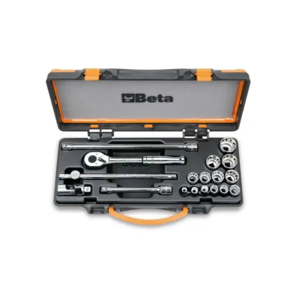 Beta Tools (Article# 910AS/MBM-C18) Set of 18 Sockets - BT 9100926 Beta Tools