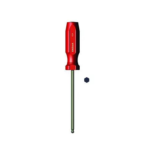 Eklind Ball End Hex Screwdriver 3/8 in - EK 91124 Screwdriver Eklind