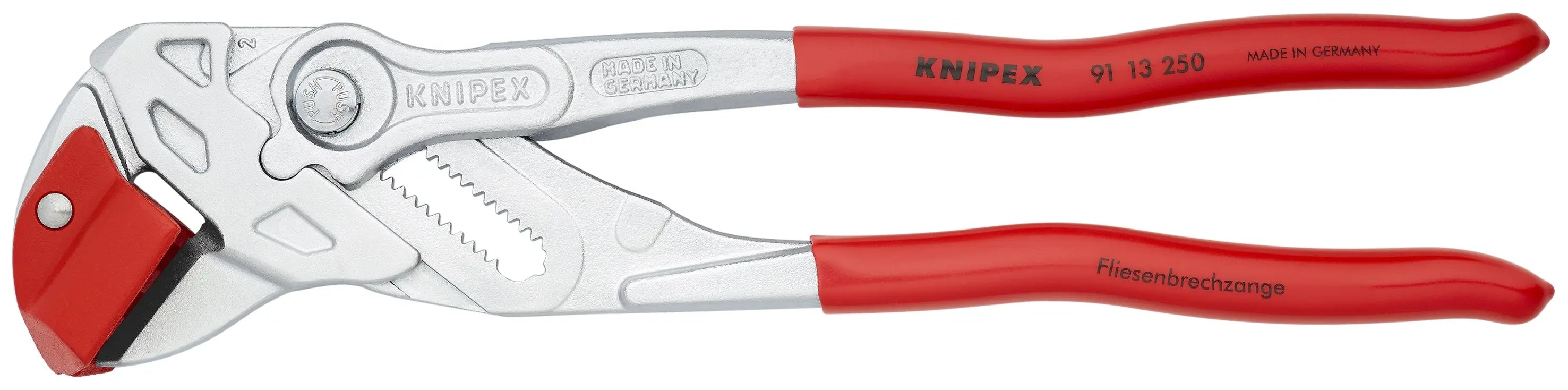 Knipex 91 13 250 KN | Tile Breaking Pliers, Chrome Knipex