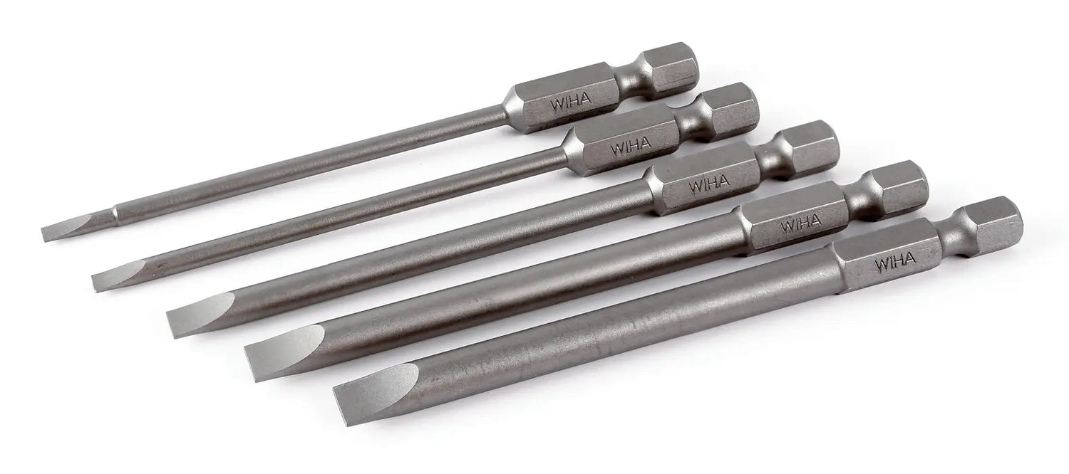 Wiha 76093, Slotted Power Blade 5 Pc. Set Wiha
