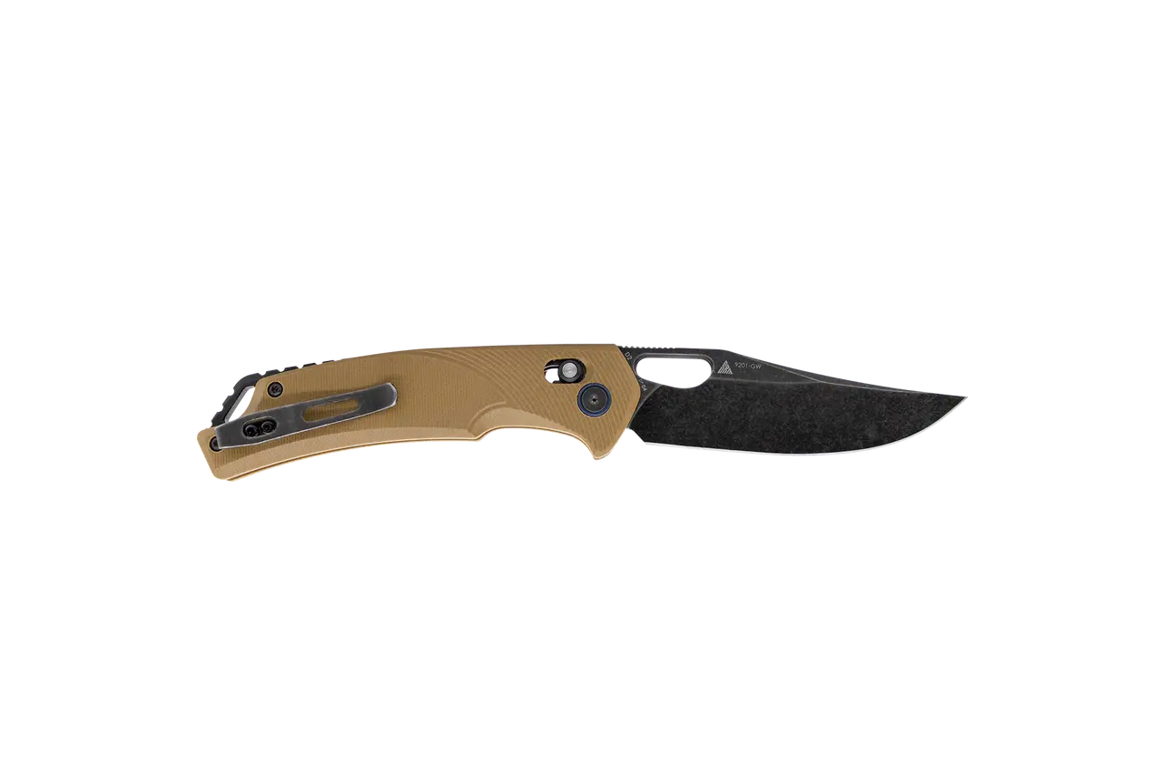 Fenix SRM G10 Tan Ambi Lock Knife with Black Blade - F SRM-9201-GW Fenix