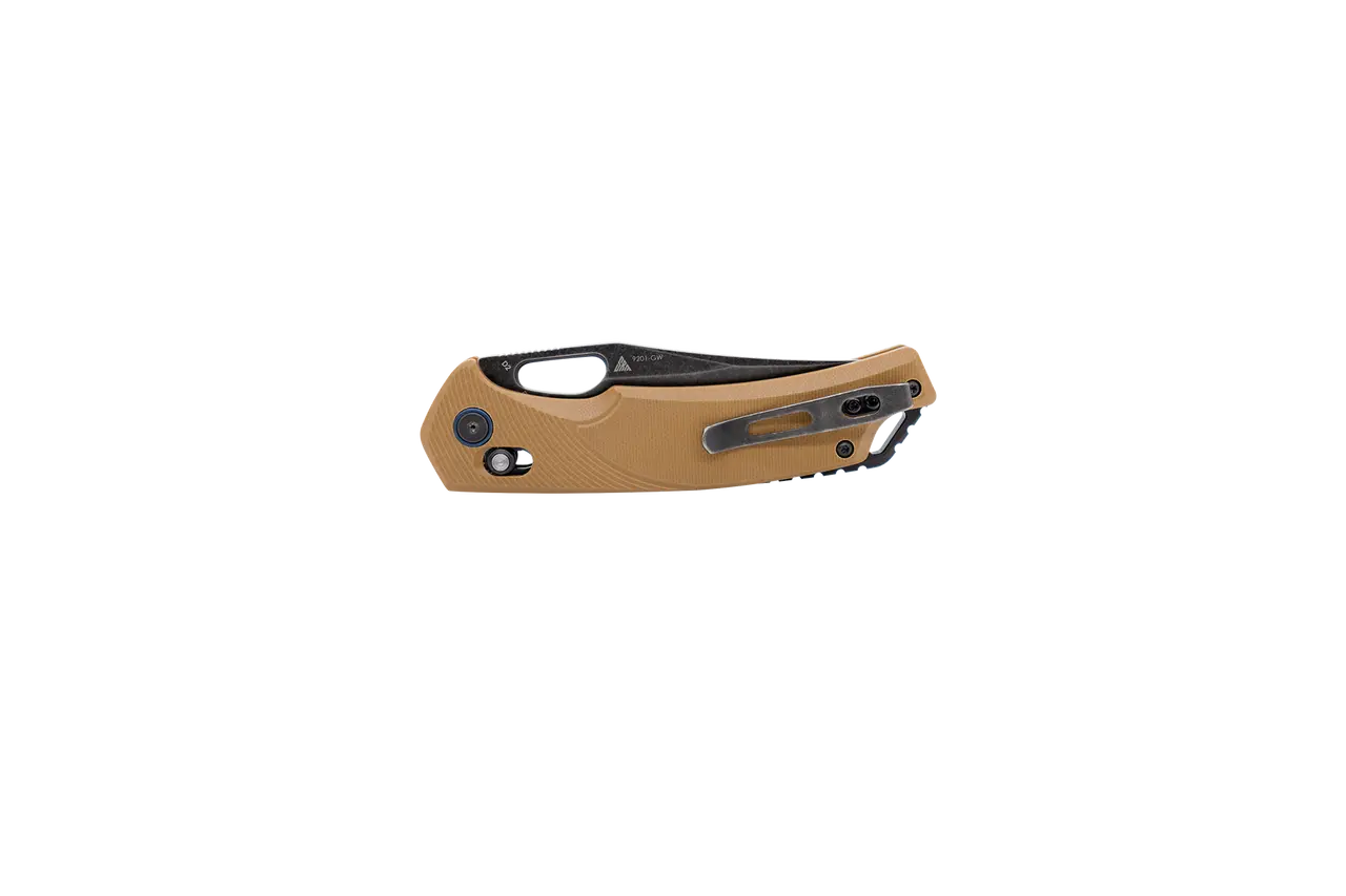 Fenix SRM G10 Tan Ambi Lock Knife with Black Blade - F SRM-9201-GW Fenix
