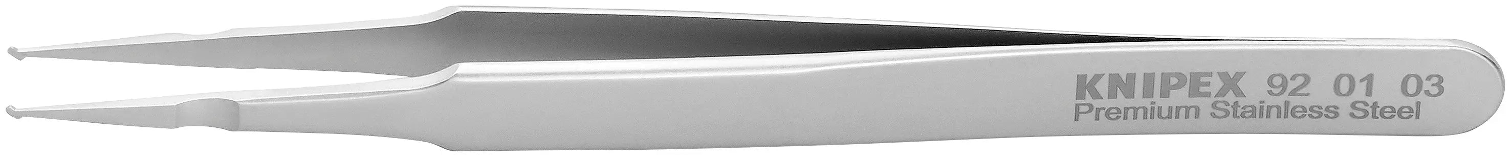 Knipex 92 01 03 KN | Premium Stainless Steel Positioning Tweezers, SMD Knipex