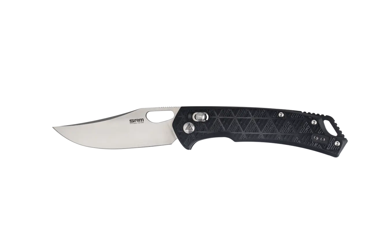 Fenix SRM G10 FRN Black Ambi Lock Knife with Black Blade - F SRM-9201-PB Fenix