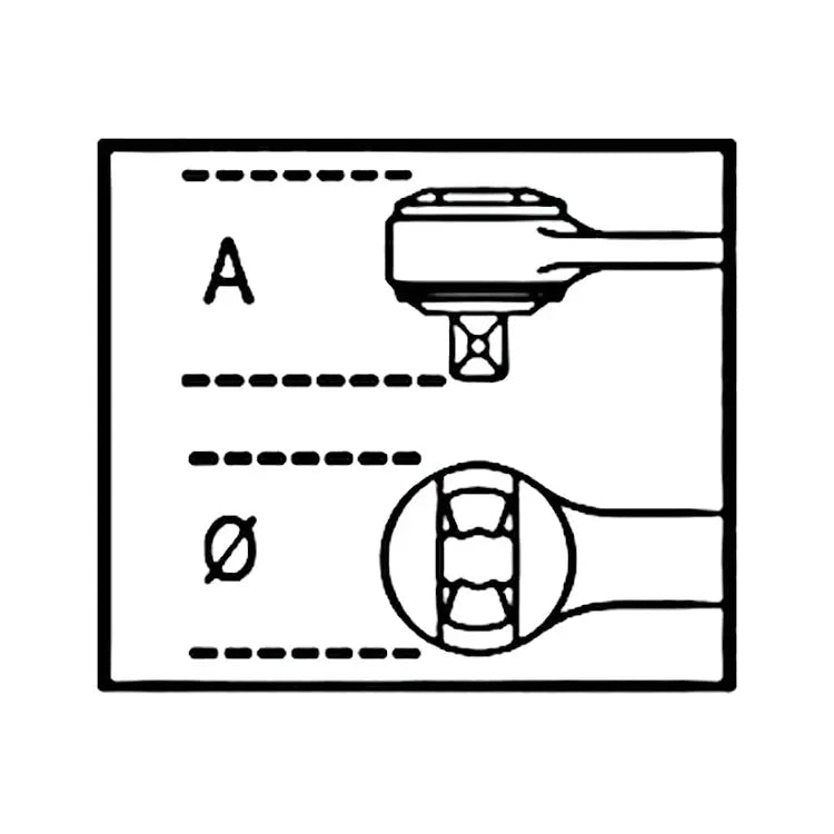 Beta Tools (Article# 16.7272727272727) 1/2 in Drive Reversible Ratchet, 72 Teeth - BT 9200882 Beta Tools