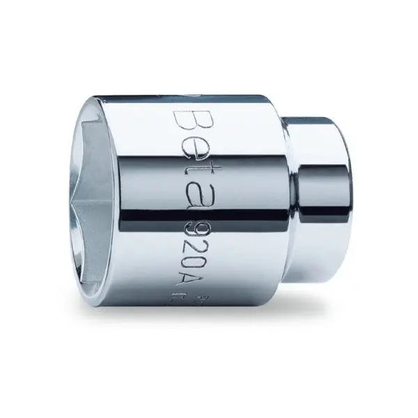 Beta Tools (Article# 920A 13) 13mm, Hexagon Hand Socket, 6 Point 1/2 in Drive, Chrome-Plated - BT 9200013 Beta Tools
