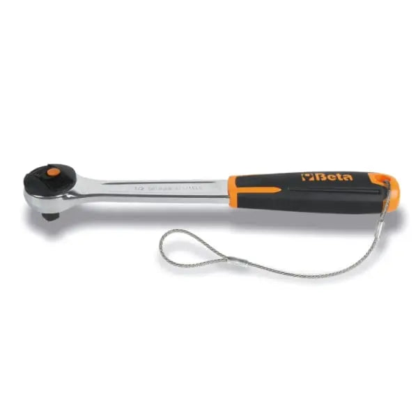 Beta Tools (Article# 920HS/55LC) 1/2 in Male Square Drive Reversible Ratchet with H-SAFE Anti-Fall System - BT 009204159 