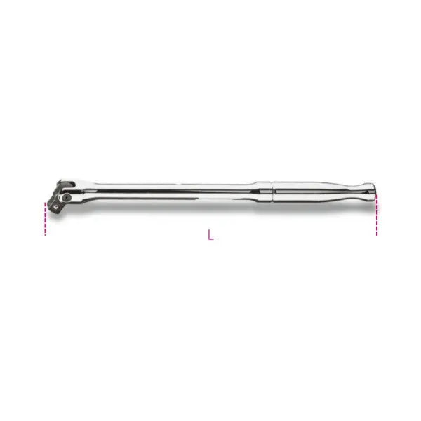 Beta Tools (Article# 920M/35) 1/2 in Swivel Drive with Metal Handle, Chrome-Plated - BT 9200845 Beta Tools