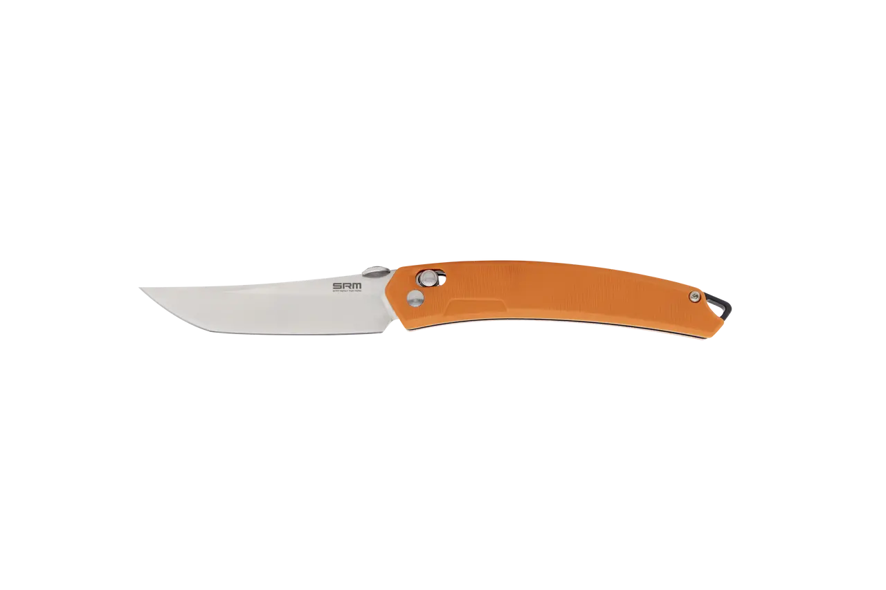 Fenix SRM G10 Orange Ambi Lock Folding Knife with Satin Blade - F SRM-9211-GJ Fenix