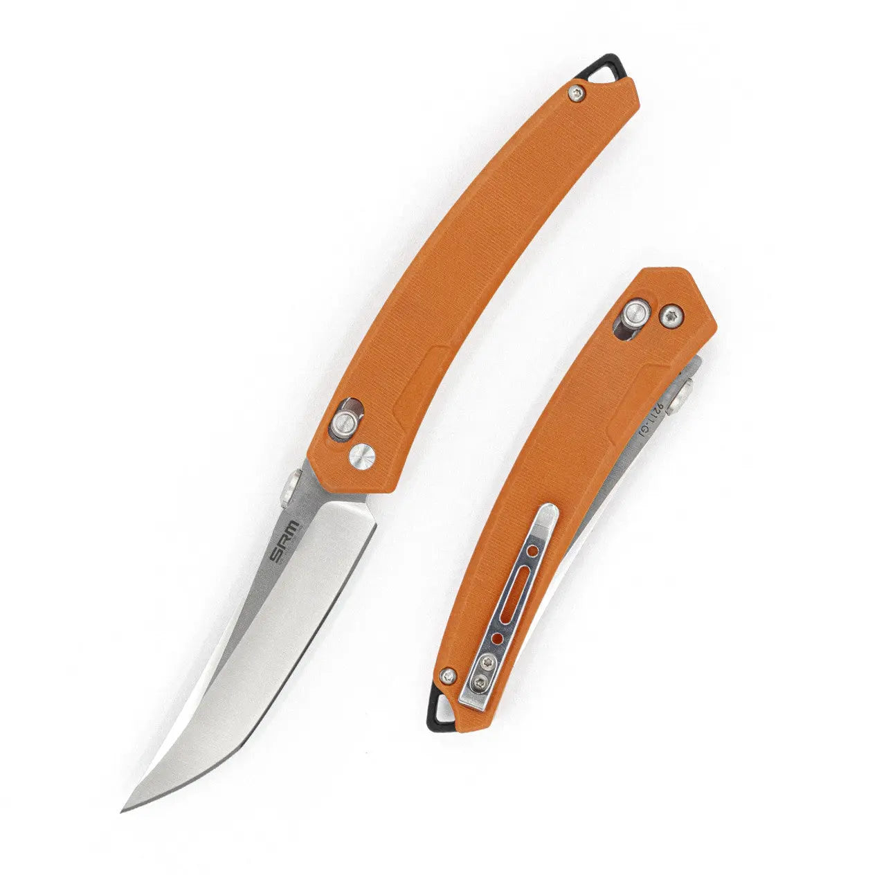 Fenix SRM G10 Orange Ambi Lock Folding Knife with Satin Blade - F SRM-9211-GJ Fenix