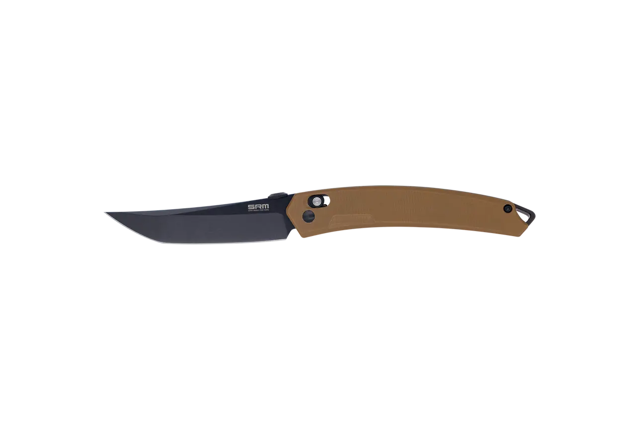 Fenix SRM G10 Tan Ambi Lock Folding Knife with Satin Blade - F SRM-9211-GW Fenix