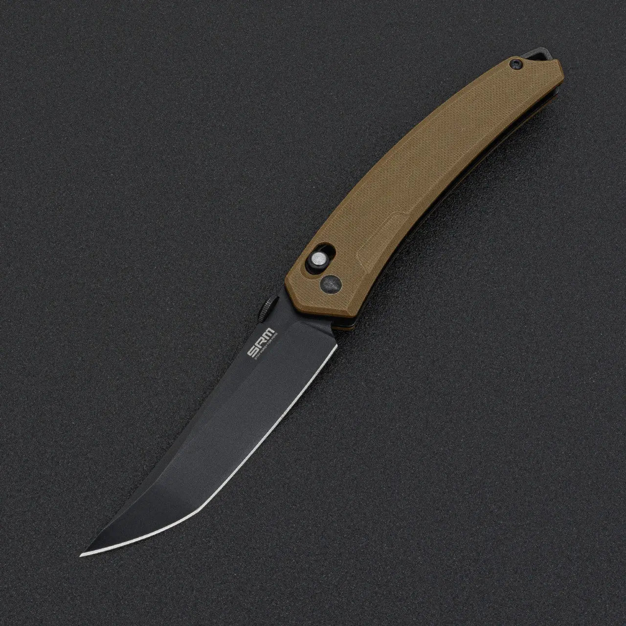 Fenix SRM G10 Tan Ambi Lock Folding Knife with Satin Blade - F SRM-9211-GW Fenix