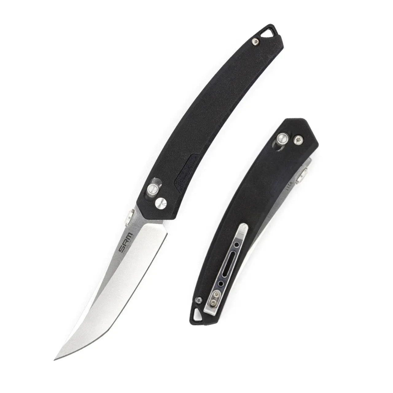 Fenix SRM G10 Black Ambi Lock Knife with Satin Blade, Length 211.6mm - F SRM-9211 Fenix