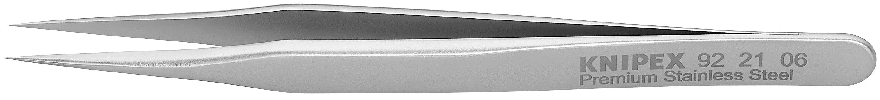 Knipex 92 21 06 KN | Premium Stainless Steel Gripping Tweezers Needle-Point Tips Knipex