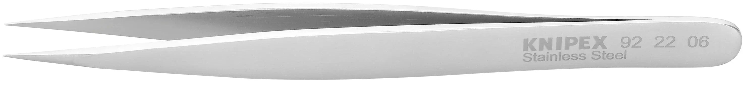 Knipex 92 22 06 KN | Stainless Steel Gripping Tweezers, Needle-Point Tips Knipex