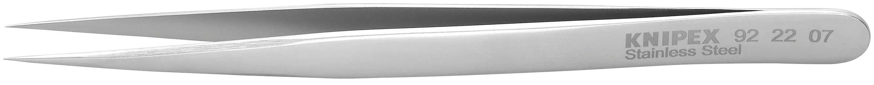 Knipex 92 22 07 KN | Stainless Steel Gripping Tweezers, Needle-Point Tips Knipex