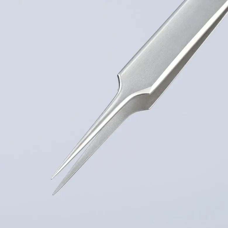 Knipex Stainless Steel Needle Point Tip Gripping Tweezer, 8 in - KN 92 22 12 Knipex