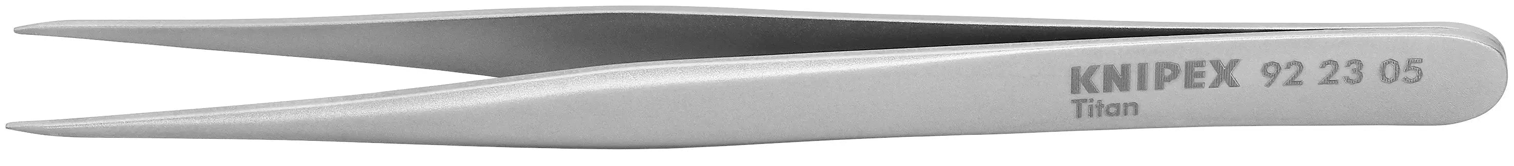 Knipex 92 23 05 KN | Titanium Gripping Tweezers, Needle-Point Tips Knipex