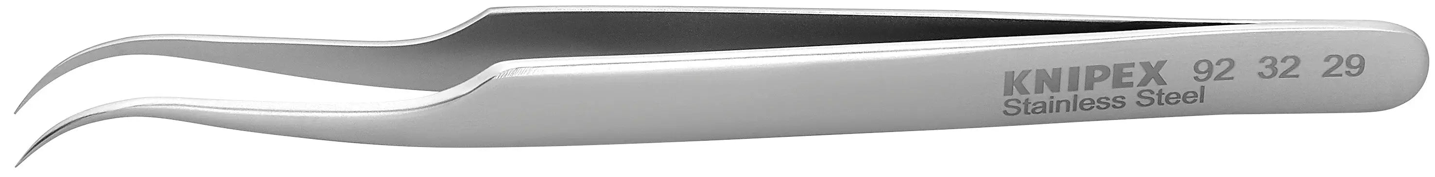 Knipex 92 32 29 KN | Stainless Steel Gripping Tweezers, Needle-Point Tips Knipex