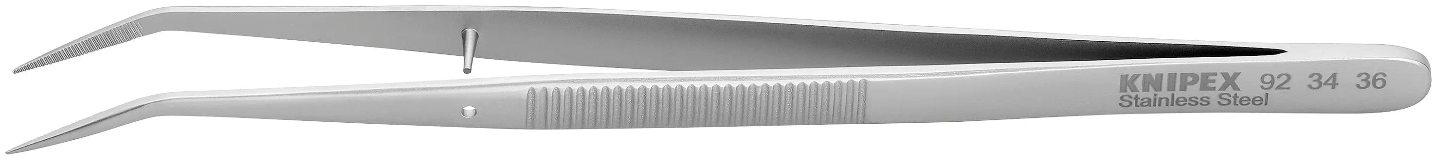 Knipex 92 34 36 KN | Stainless Steel Gripping Tweezers, Pointed Tips Knipex