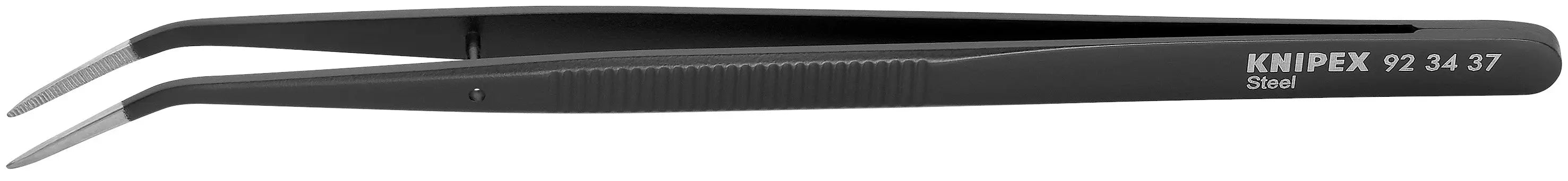 Knipex 92 34 37 KN | Steel Gripping Tweezers, Pointed Tips Knipex