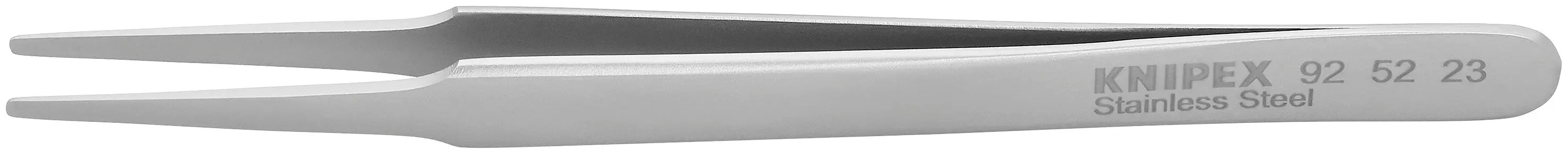 Knipex 92 52 23 KN | Stainless Steel Gripping Tweezers, Blunt Tips Knipex