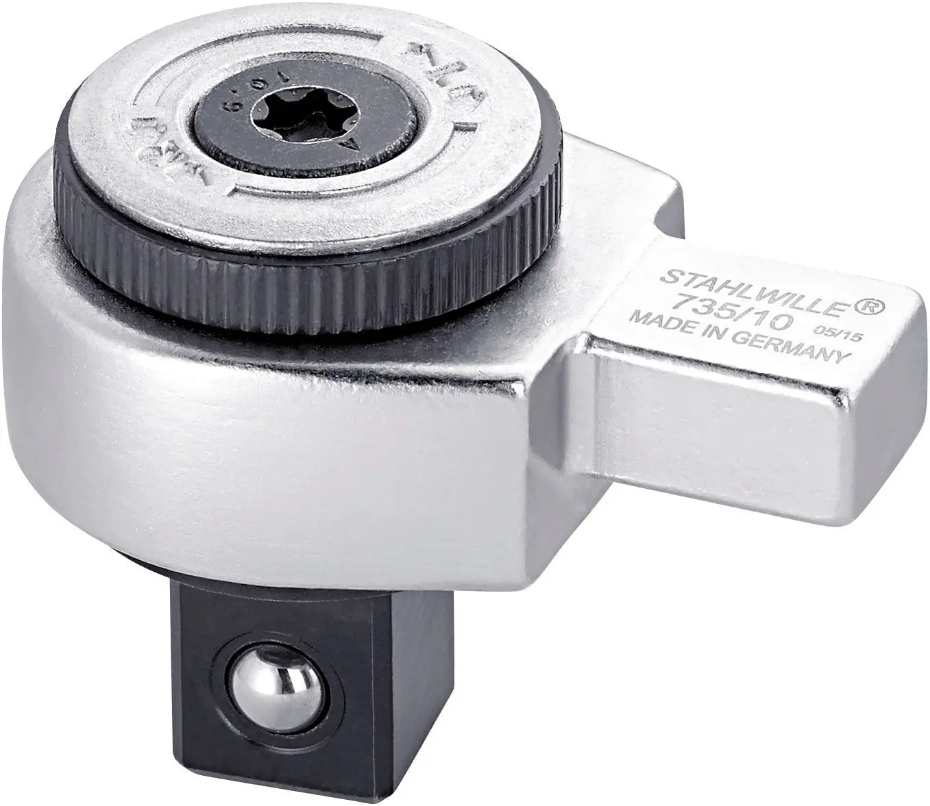 Stahlwille Fine-Tooth Ratchet Insert Adapter, Size 10 - ST 58250010 Stahlwille