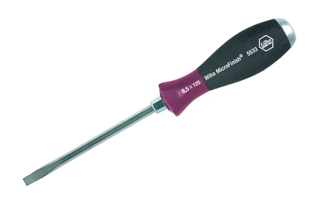 Wiha 53325, MicroFinish XHeavy Duty Slotted 8.0mm Wiha