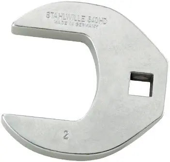 Stahlwille Heavy-Duty Crowfoot Wrench, Size 1-3/16 in - ST 02501054 Stahlwille