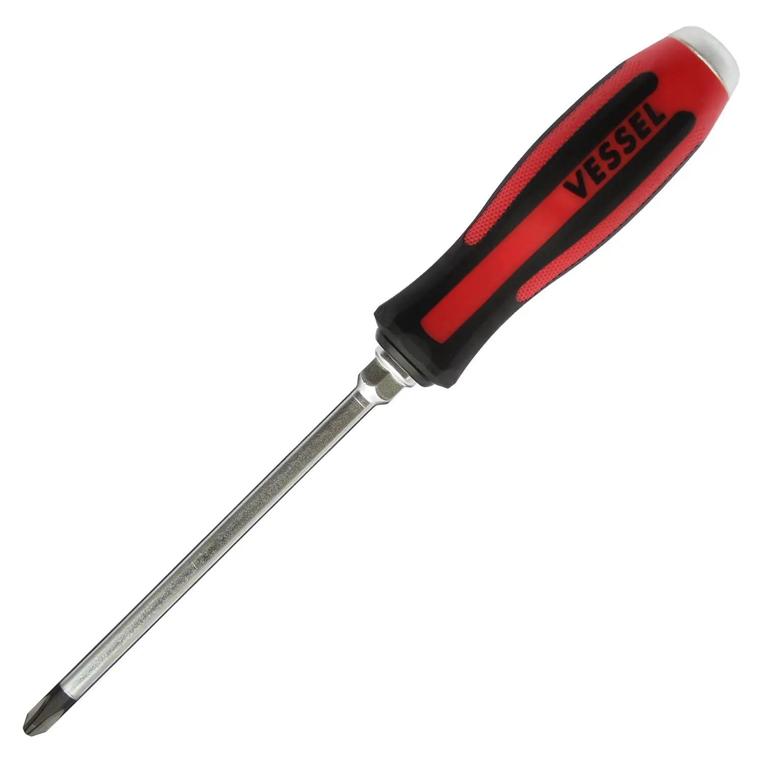 Vessel Tools Megadora Tang-Thru Screwdriver, PH3 x 150mm - VL 930P3150 Vessel Tools